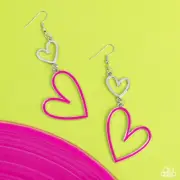 Paparazzi*Pristine Pizzazz* Pink Earring