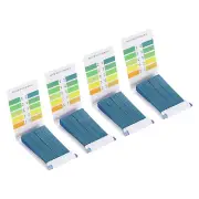 4pcs pH0.5-5 Test Strips 80 Litmus Indicator Paper Tester Alkaline Acid Testing