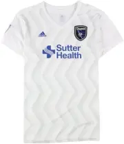 Adidas Womens San Jose Quakes Jersey