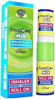 Fresh Care Mix Roll on 5ml + Inhaler 0.8ml Citrus