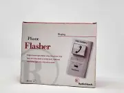 RadioShack FONE FLASHER 2 Model 43-178B Ring/Flash/Both VGC w/Instructions/Cords