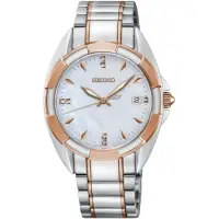 在飛比找momo購物網優惠-【SEIKO 精工】CS 時尚經典晶鑽女錶 SK003(7N