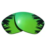 Green Mirrored Replacement Lenses for-Oakley Jupiter Sunglasses Polarized