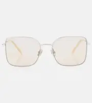 [Brunello Cucinelli] Brunello Cucinelli Timeless Reflections square sunglasses One Size silver