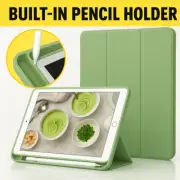 iPad 10th 9th 8th 7th 6th 5th Gen Case A16 Air Mini A17 Pro Pencil Holder cover