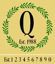 REUSABLE STENCIL ITEM 9297 U 12"x12" - ALPHABET "Q" EST. SET -MYLAR STENCILS
