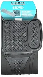 Carfit Sentry Rear Rubber Floor Mat - Black