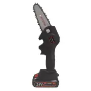 Handheld Electric Cordless Small Lithium Chain Saw Single Handed Mini Chain Saw