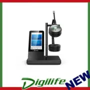 Yealink WH66 Dual UC DECT Wirelss Headset With Touch Screen, Busylight On Headse