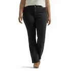 Lee Women's Plus Size Ultra Lux Comfort Flex Motion Bootcut Jean Midnight Bloom