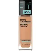 Maybelline Fit Me Foundation #322 WARM HONEY Matte + Poreless (1oz/30mL) New