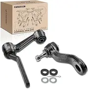 2Pcs Pitman Arm Idler Arm Compatible with Ford Crown Victoria Lincoln Town Car Mercury Grand Marquis 1995-2002