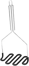 STARTIST Potato Press Food Masher Smooth Multifunctional Manual Press Kitchen Tool Pressure Mud Machine for Home Avocado Vegetables, Black