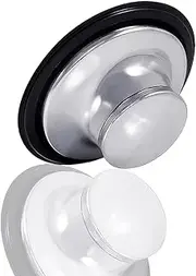 3.35 inch Universal Sink Plug Cover Kitchen Sink Stopper Garbage Disposal Stopper for Garbage Disposal Flange Drain,Insinkerator, Kitchenaid, Kohler, Waste King,Stainless Steel
