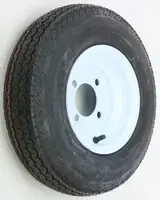 Awc TA2283712-70B570C Bias B/4 Ply, Standard, Trailer Tire/Wheel Kit - 5.70-8 -