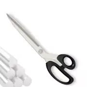 Anti Slip Sewing Scissors Stainless Steel Shears Tailor Scissors Sewing