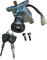 Ignition Key Switches for CONTACTOR A Key Scoot for Adaptable 50 for Booster 2004 YMH 50 BWS 2004 (3 Wires) (ONLY) Motcycle Parts Lock Set Main Switch Ignition Barrel Key Switch
