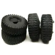 4x Rubber 1.9" Rock Tires Tyre 114mm For RC Crawler 4WD D90 AXIAL SCX10 CC01