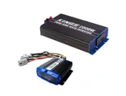 Kings 2000W Pure Sine Wave Inverter +25A DCDC Charger MPPT SolarRegulator 12/24V