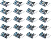 YINETTECH 20PCS AMS1117-3.3 Step-Down Power Voltage Regulator Module Power Supply Voltage Stabilization Module Power Board 3 Pin Voltage Stabilizing Module