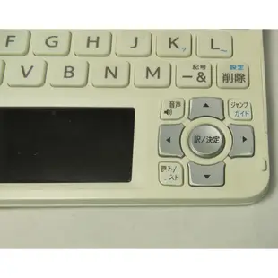 ੈ✿ CASIO 電子辭典 EX-Word 白色 Dataplus8 XD-U4700 廣辭苑 第六版 明鏡 英英 日英