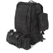55L Military Tactical Army Backpack Rucksack Camping Hiking Trekking Bag