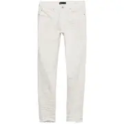 [Purple Brand] Purple Brand Logo-patch Skinny-cut Jeans 33 US WHITE