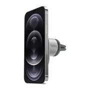 Belkin Magnetic Car Vent Mount - Black (WIC003BTGR) - Compatible with official MagSafe cases - View in any orientation - One-Handed Magnetic Alignment