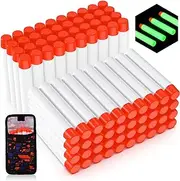 Tudaymol Nerf Bullets Official Dart for Nerf N-Elite Series Guns Nerf Darts Gun Refill Bullets Ammo Packs-with Storage Bag