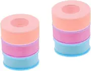 Mikinona 2sets Eyelash Extension Supplies Diy Lash Grafting Tape Lash Isolation Tape 3rolls*2