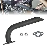 Exhaust Pipe Kit for Mini Bike Predator 212cc 224cc 196cc KT196 Coleman CT200U BT200X CT200U-EX 6.5hp GX160 GX200 Baja Warrior Massimo MB200 Go Kart