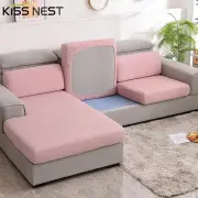 Simple Nordic Style Elastic Jacquard Sofa Seat Cushion Cover for Chaise Longue