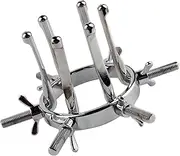 Metal Anal Expander Adjustable Anal Spreader Dilator SM Sex Toys for Men Women Vaginal Speculum Huge Steel Anal Stretcher Butt Plug Extender Speculum Sex Toy