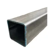 Australian Handyman Supplies 100 x 100 x 3.0mm 3.5m Galvanised Steel Shade Sail Post - galvanised 3.5m