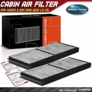 2Pcs Activated Carbon Cabin Air Filter for Mazda 2 2011-2018 L4 1.5L D651-61-J6X (for: Mazda)