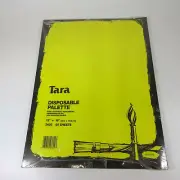 Tara Disposable Palette 12x16 50 Sheets Pure Vegetable Parchment Art Paper
