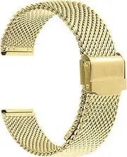 [GUMMMY] 1.0 Milanese Mesh Loop Stainless Steel Watch Band Bracelet 18mm 20mm 22mm 24mm Bracelet 3mm Thickness Strap Watchbands