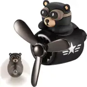 Bear Perfume Aromatherapy Aroma Diffuser Car Air Freshener Clip Vent Fragrance~-