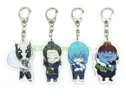 Set of 4 Jujutsu Kaisen Acrylic Keychain Mahito, Suguru Getou, Jougo, Hanami
