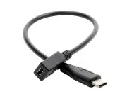 Micro USB Female To USB-C 3.1 Type-c Male Converter Cable Adapter OTG Connector Cable 27cm