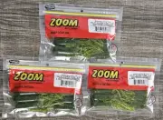 3x Zoom Bait Salty Super Tube 8 Pack WatermelonSeed 3.75" Bass Fishing Lures NEW
