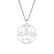 Sigil of Lilith Lucifer Necklace Stainless Steel Necklace