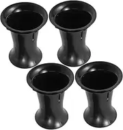Angoily Loudspeaker Reflex Port Tubes 4pcs Bass Speaker Port Tubes Easy Installation