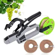 Electric Plant Tying Machine, 45mm Gardening Plant Vine Tying Tool, Electric Vineyard Bundling Tool, Commercial Branch Tying Set for Vegetable Grape Cucumber Tomato Flower