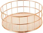 Uonlytech Multipurpose Storage Basket for Bathroom Kitchen Mesh Organizer for Sundries Finish Compact Design for Easy Access Drainage for Clothes