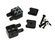 CNC Machined Spot LED Light Pod Housings for Losi 1/10 Lasernut U4 4WD RTR