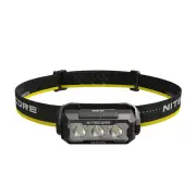NITECORE HA15 UHE 400LM Outdoor Rechargeable Headlamp AA Battery Lightweight LED Headlight Fishing Night Run Strong Hiki