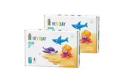12pc Hey Clay Ocean Medium Kids Childrens Modelling Clay Art Craft Set 6-36m