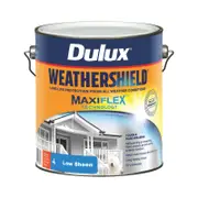 Dulux 4L Orange Low Sheen Weathershield Exterior Paint - 4L