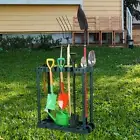 Garden Tool Organizer Utility Rack Shovel Rakes Hanger Storage for